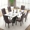 Tufted Dining Chairs Set of 2 with High Backrest and Padded Seat